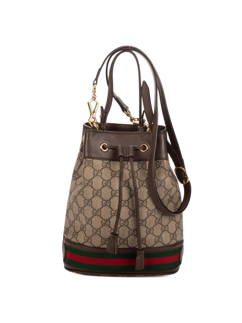 Gucci Ophidia Bucket Bag Gg Coated #376735G12B